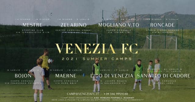 Venezia FC Summer Camps
